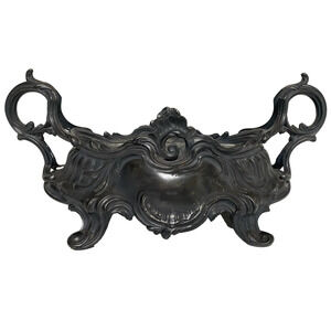 Antique Double Handle Louis XV Style DEPOSE 260 French Silverplate Vase Planter